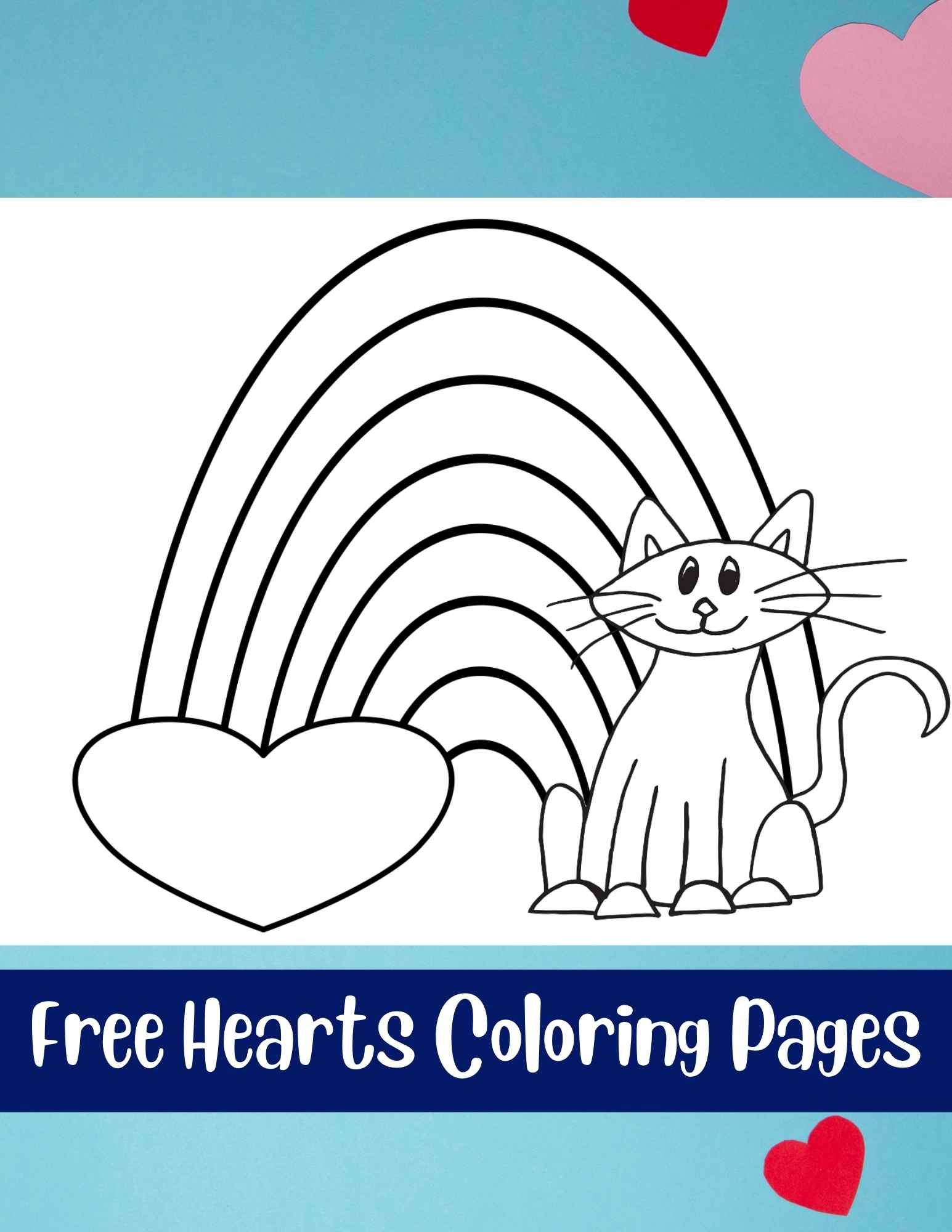 Free heart coloring pages â stevie doodles