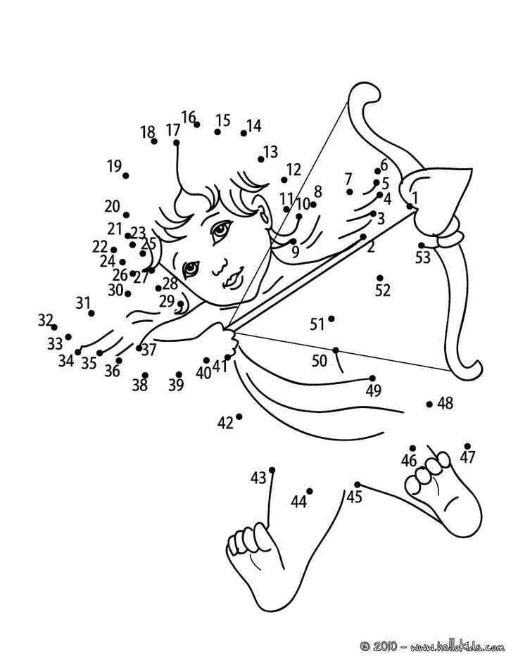 Valentines day dot to dot games