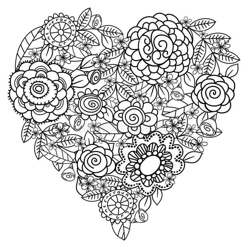 Flowers mom coloring page stock illustrations â flowers mom coloring page stock illustrations vectors clipart