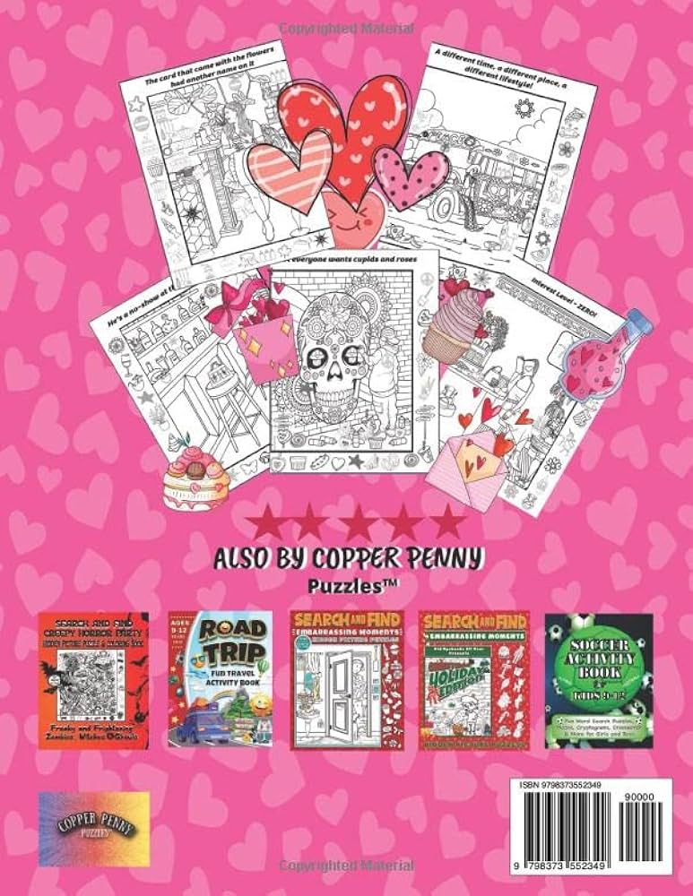 Search and find embarrassing moments valentine edition hidden picture puzzles hidden objects to seek search and find search and find embarrassing moments hidden picture puzzles copper penny books