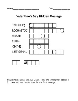 Valentines day puzzles and coloring pages by candied yam publishing