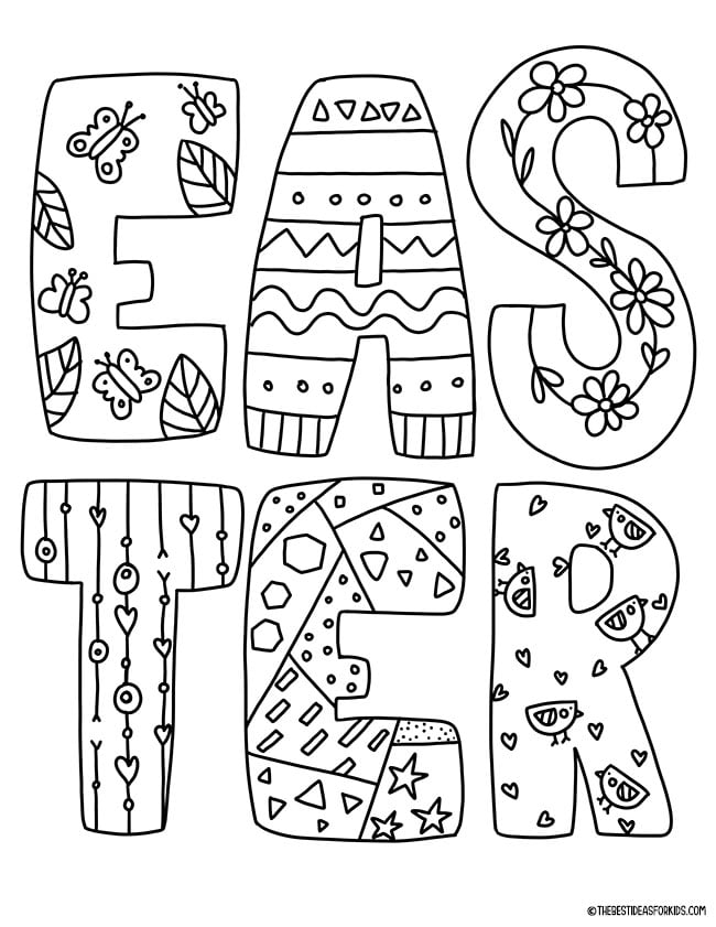 Easter coloring pages