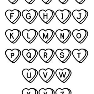 Abc coloring pages printable for free download