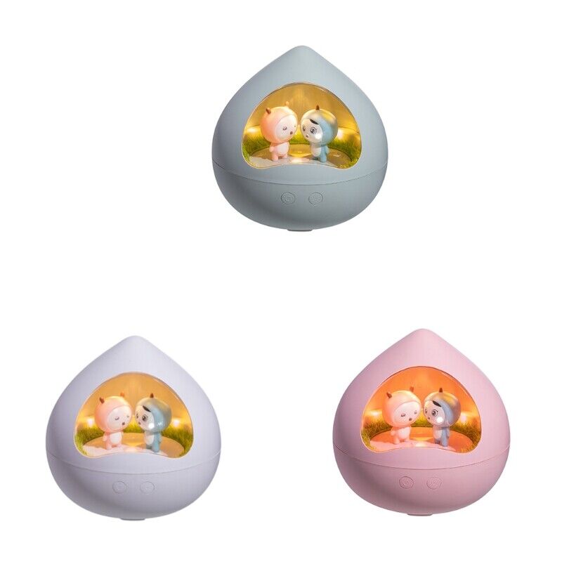 Rotating music box light usb charging color lamp valentine s day gifts