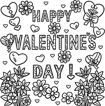 Kids valentines day coloring page featuring teddy bear vector bear drawing valentine drawing valentines day drawing png and vector with transparent background for free download