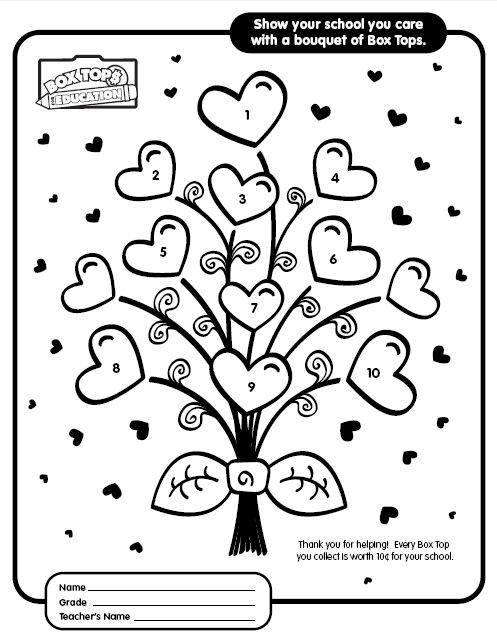 Valentines box tops prize drawing aikahi elementary pta