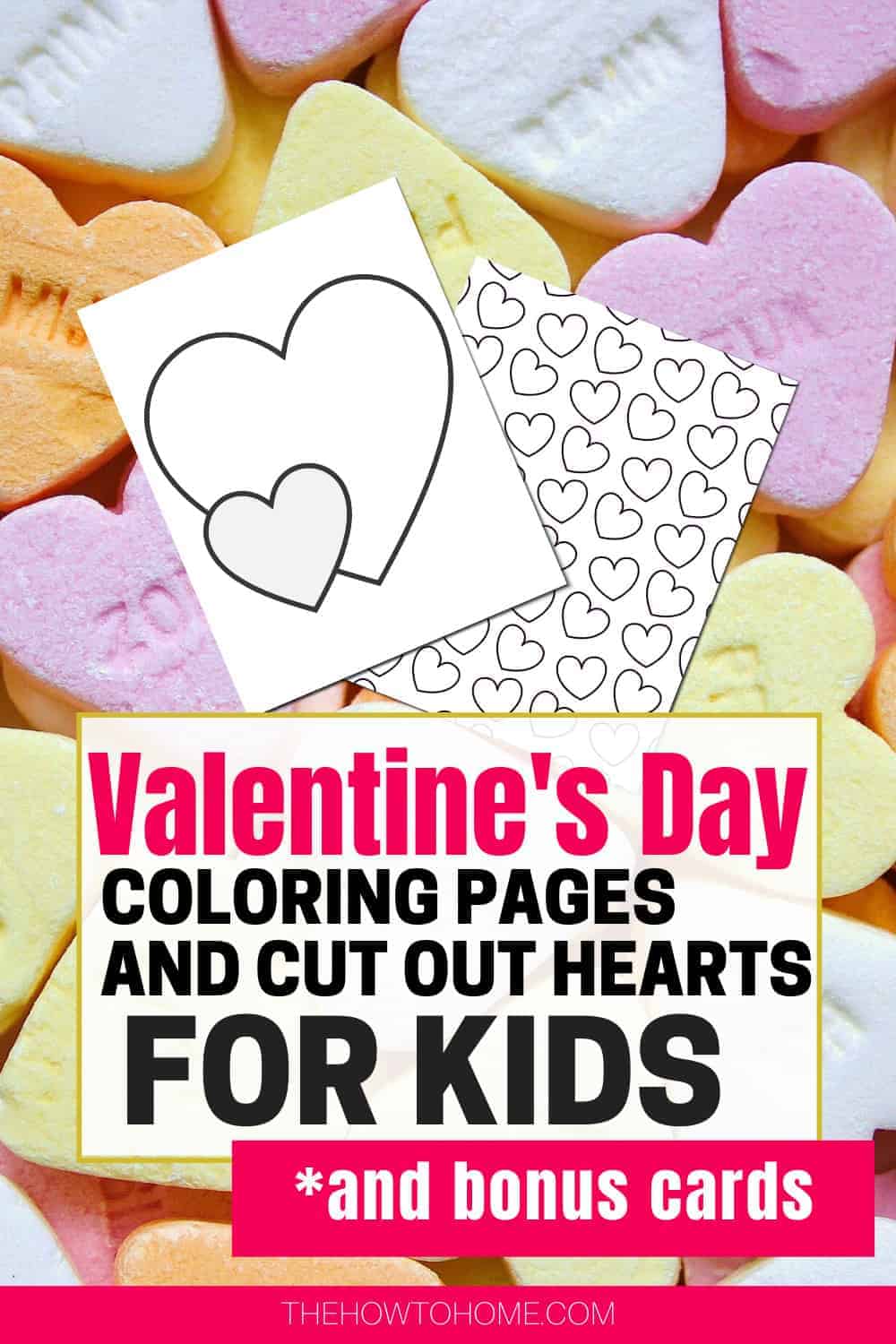 Valentines day coloring pages for kids