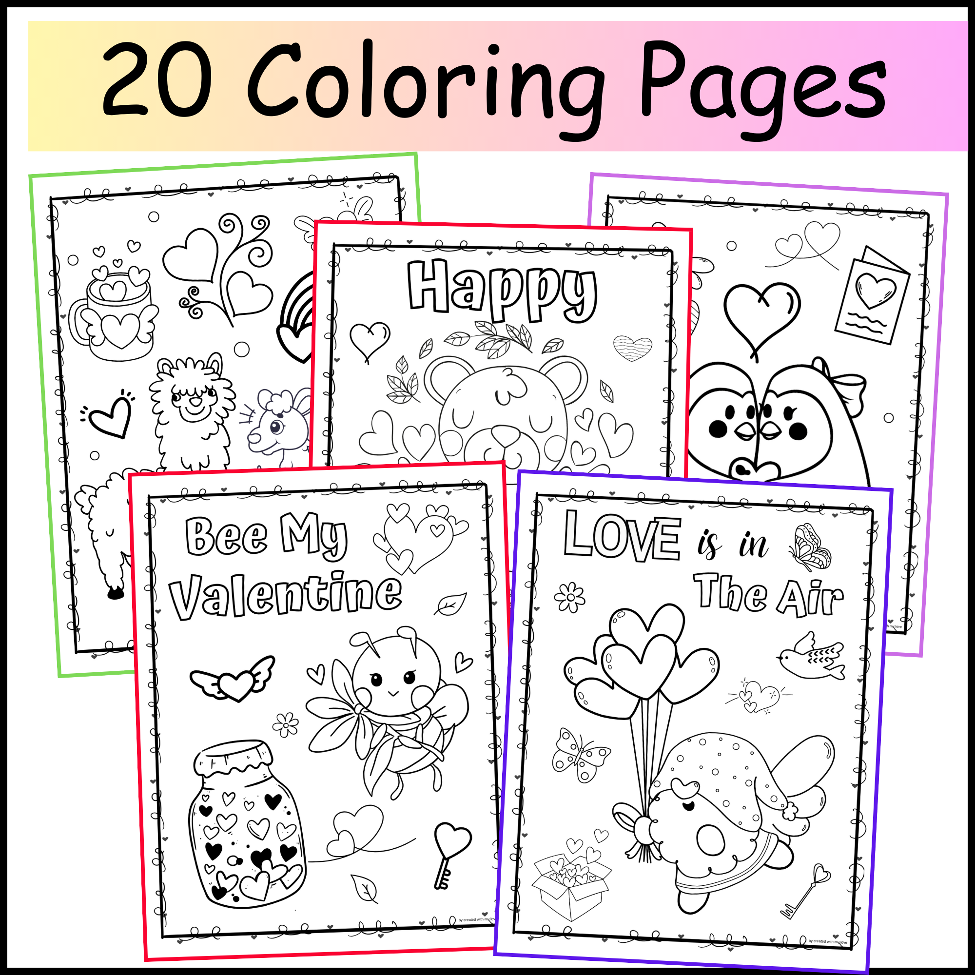 Valentines day coloring pages writing prompts activity coloring sheets no prep made by teachers