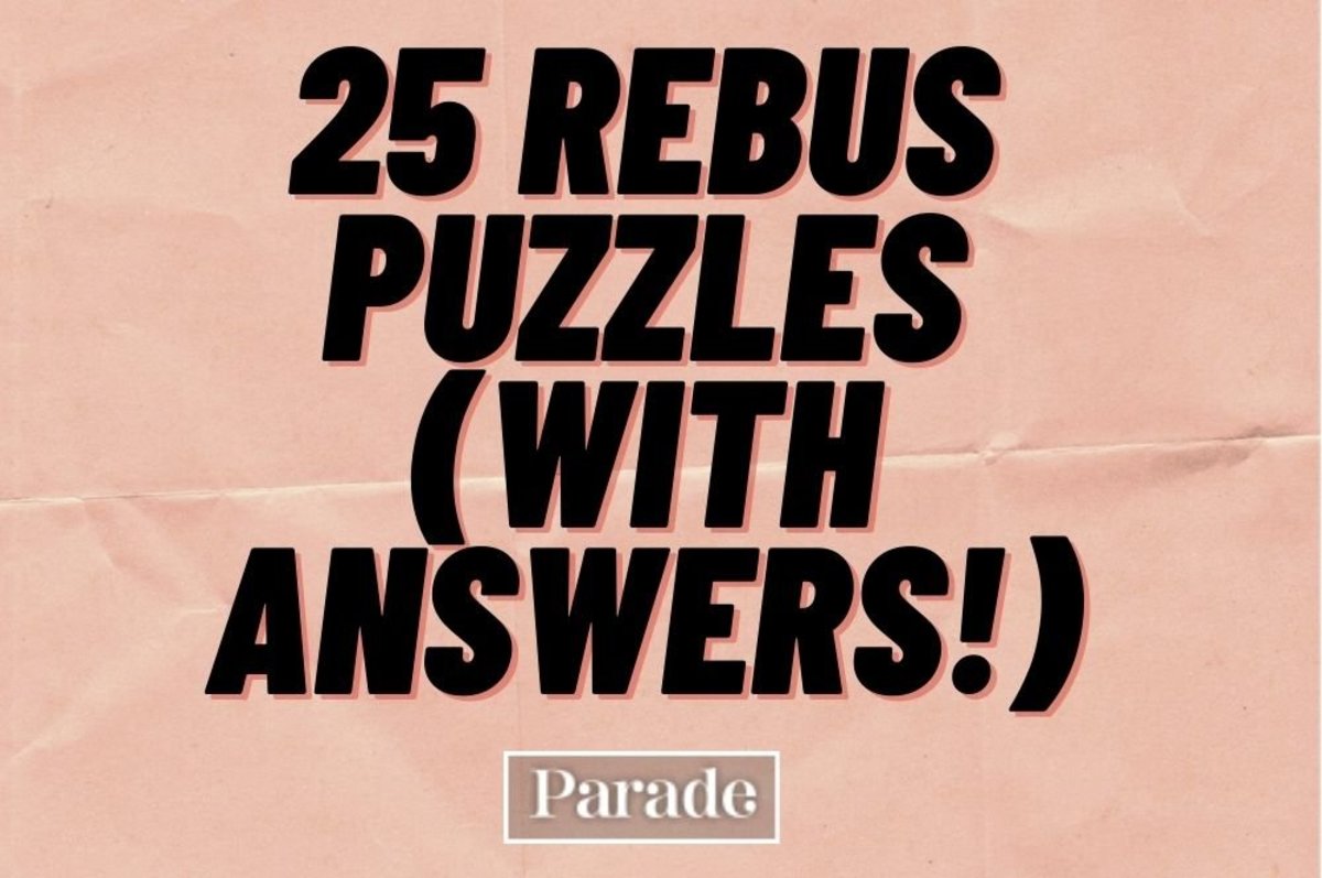 Rebus puzzles with answers