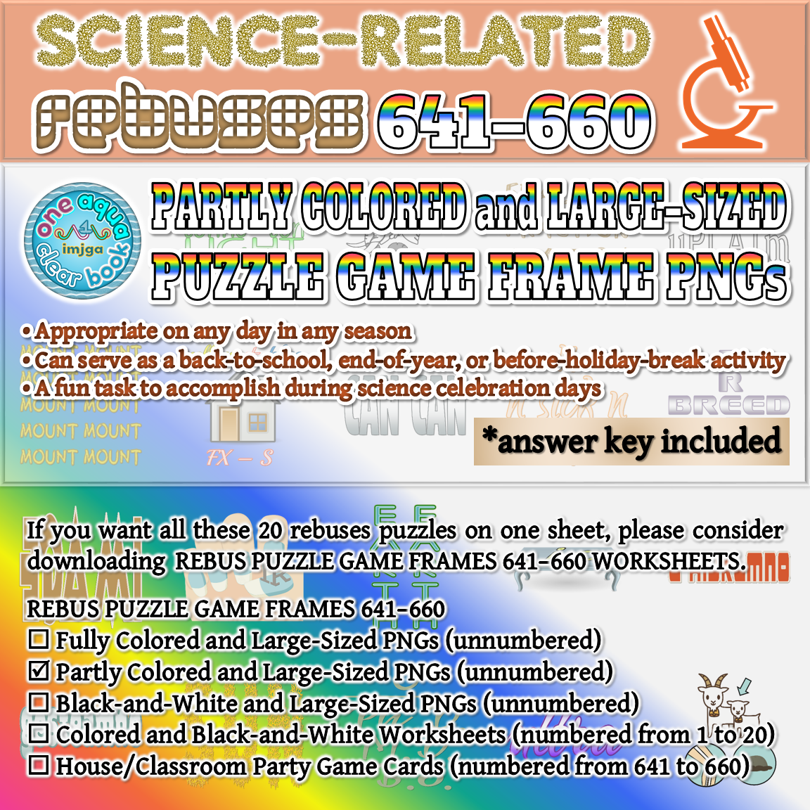 Partly colored science