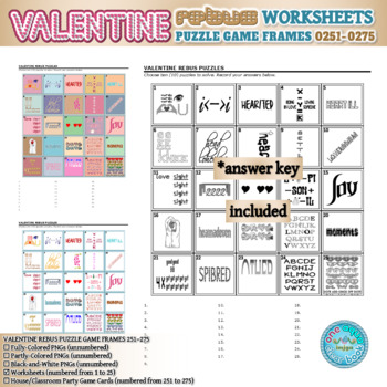 Valentine rebus tpt