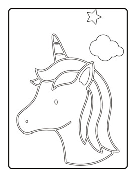 Valentines day unicorn coloring pages for kids by new best teaching fun