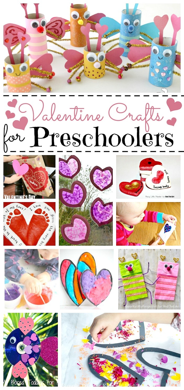 Valentine crafts for preschoolers