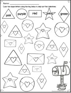 Ð tons of free printable valentines day worksheets