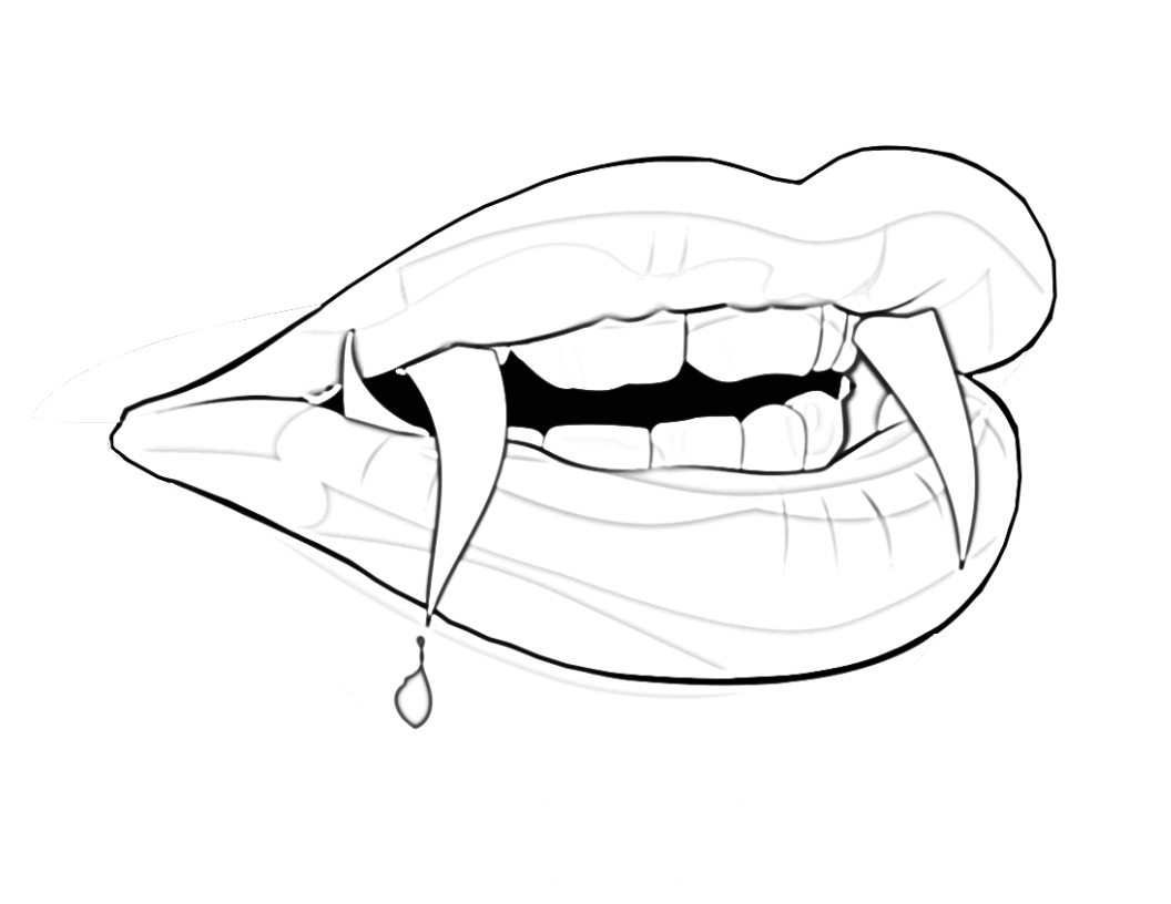 Free printable vampire coloring pages for kids
