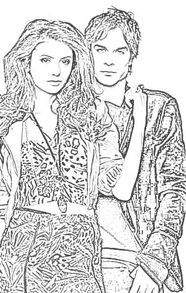 Vampire coloring pages