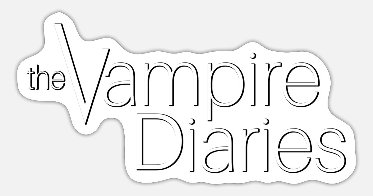 The vampire diaries best selling t shirts tshirt sticker