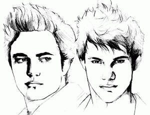 Free vampire coloring pages to print