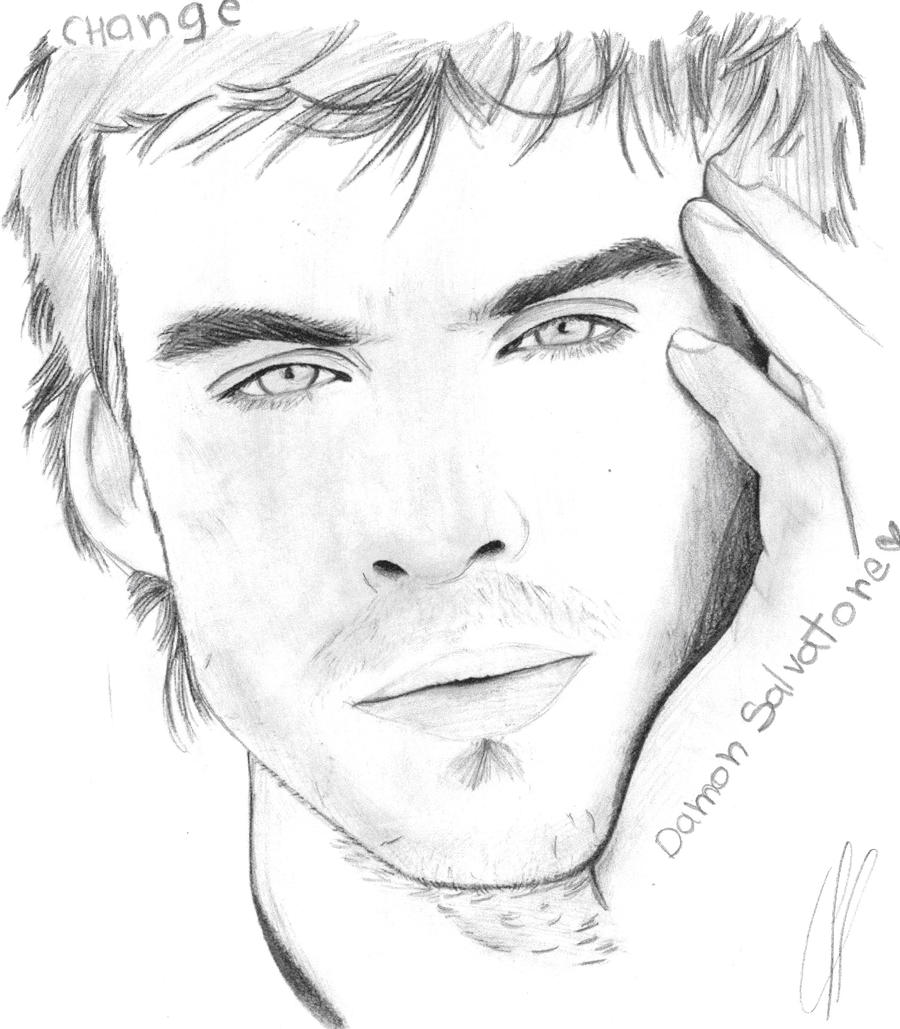 Damon salvatore by kiafanti on