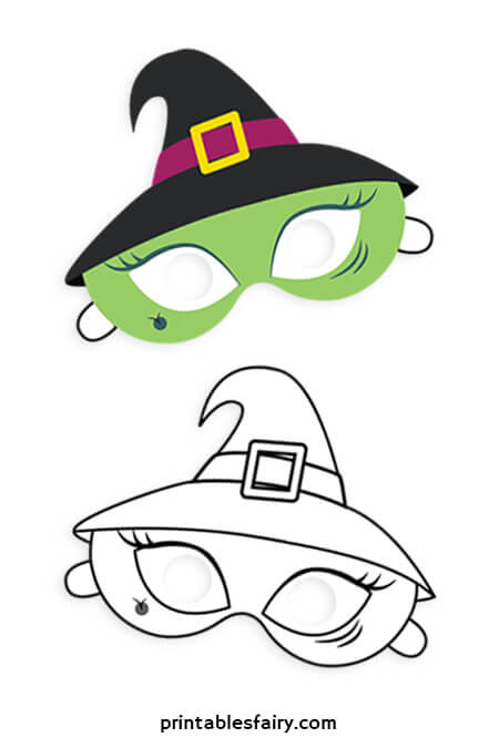 Printable halloween masks for kids