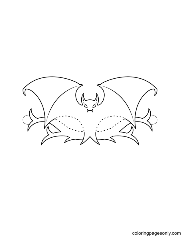Halloween masks coloring pages printable for free download