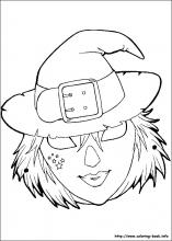 Halloween masks coloring pages on coloring