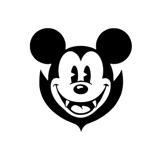 Mickey mouse halloween vampire decal disney decal disney mickey mouse vampire holiday mickey mouse decal halloween vampire mickey