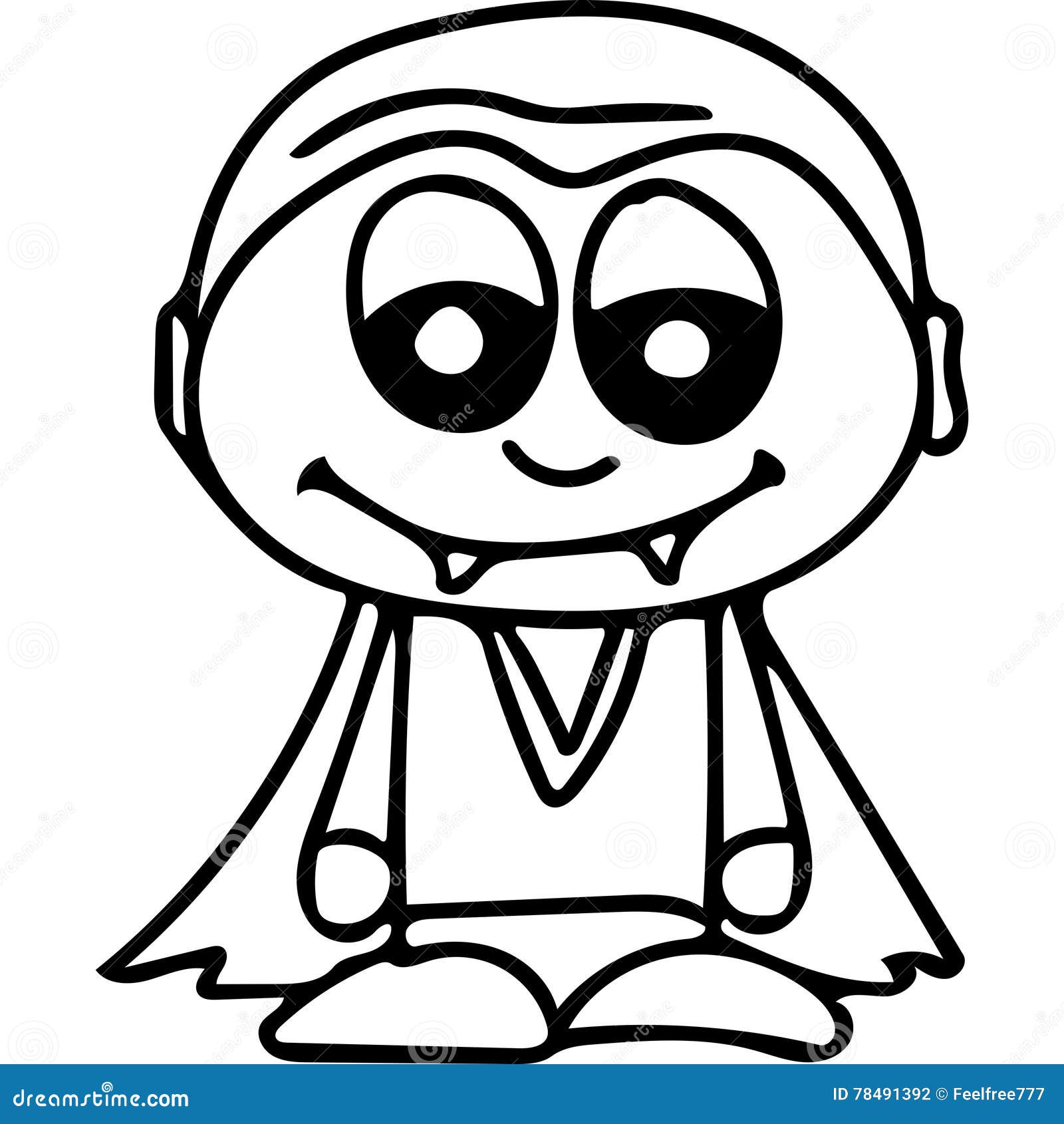 Vampire kids coloring page stock illustration illustration of children