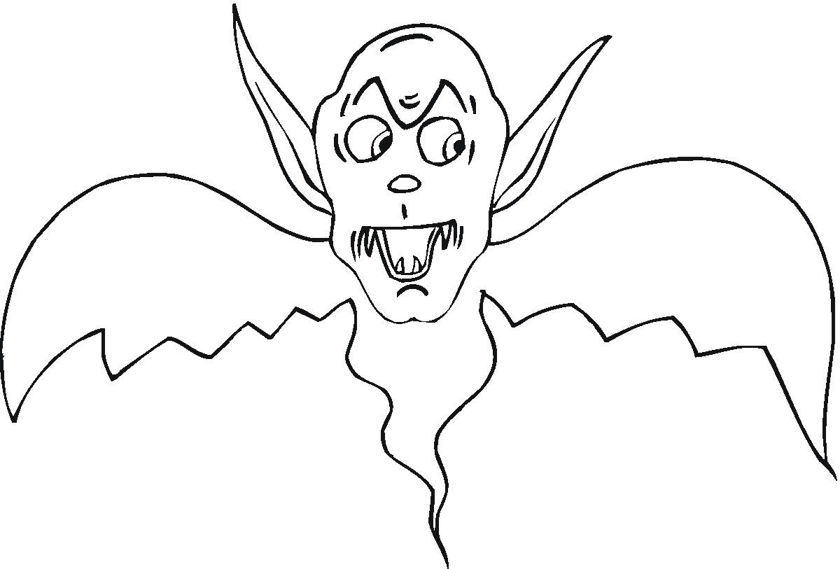 Free printable vampire coloring pages for kids
