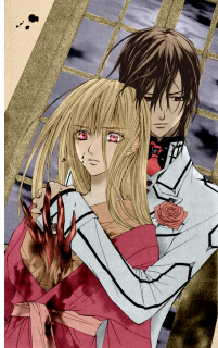 Vampire knight manga coloring