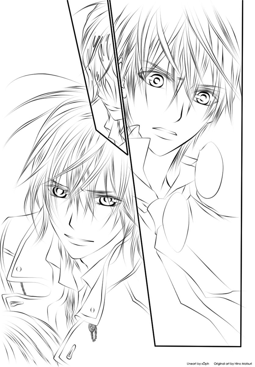 Vampire knight lineart by hime