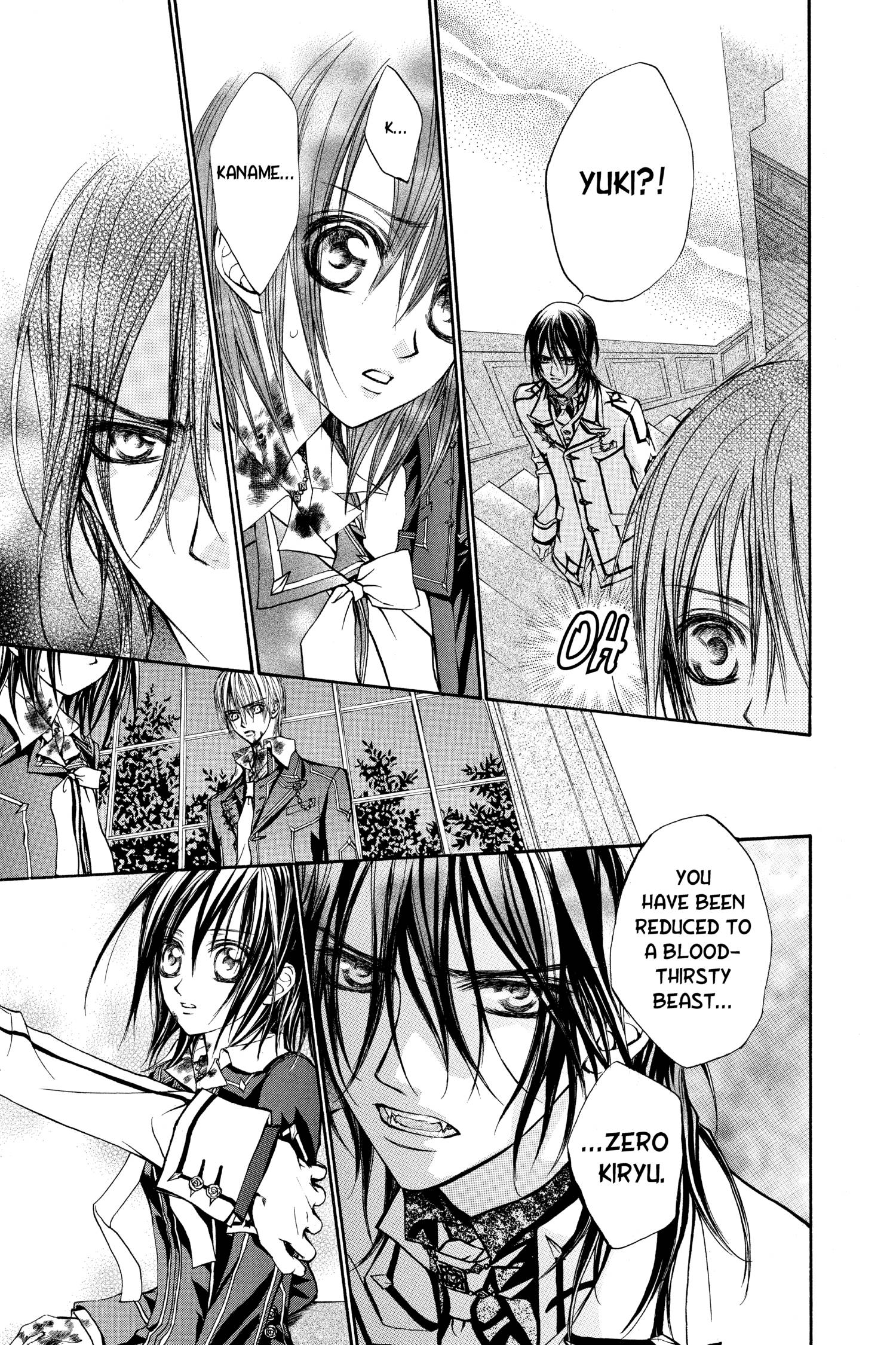 Vampire knight manga volume