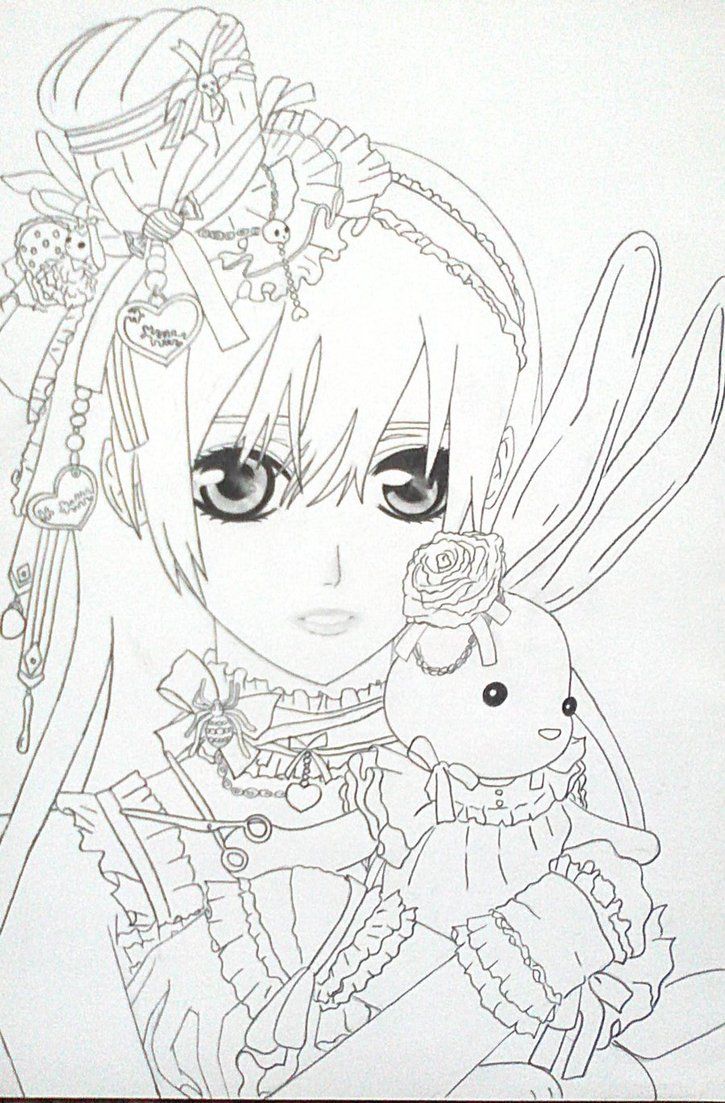 Vampire knight yuki mermaid coloring pages chibi coloring pages dragon coloring page