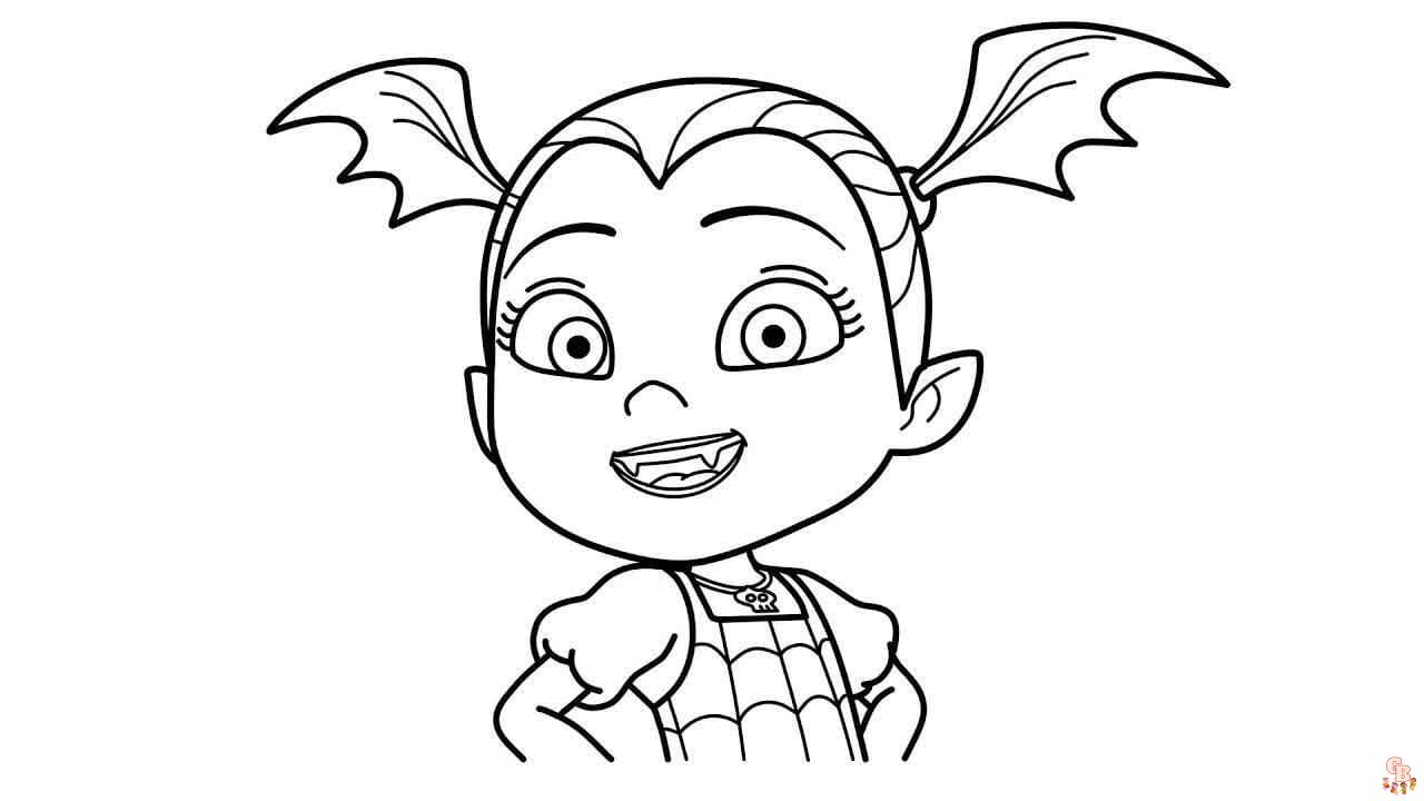 Vampirina coloring pages printable free and easy options