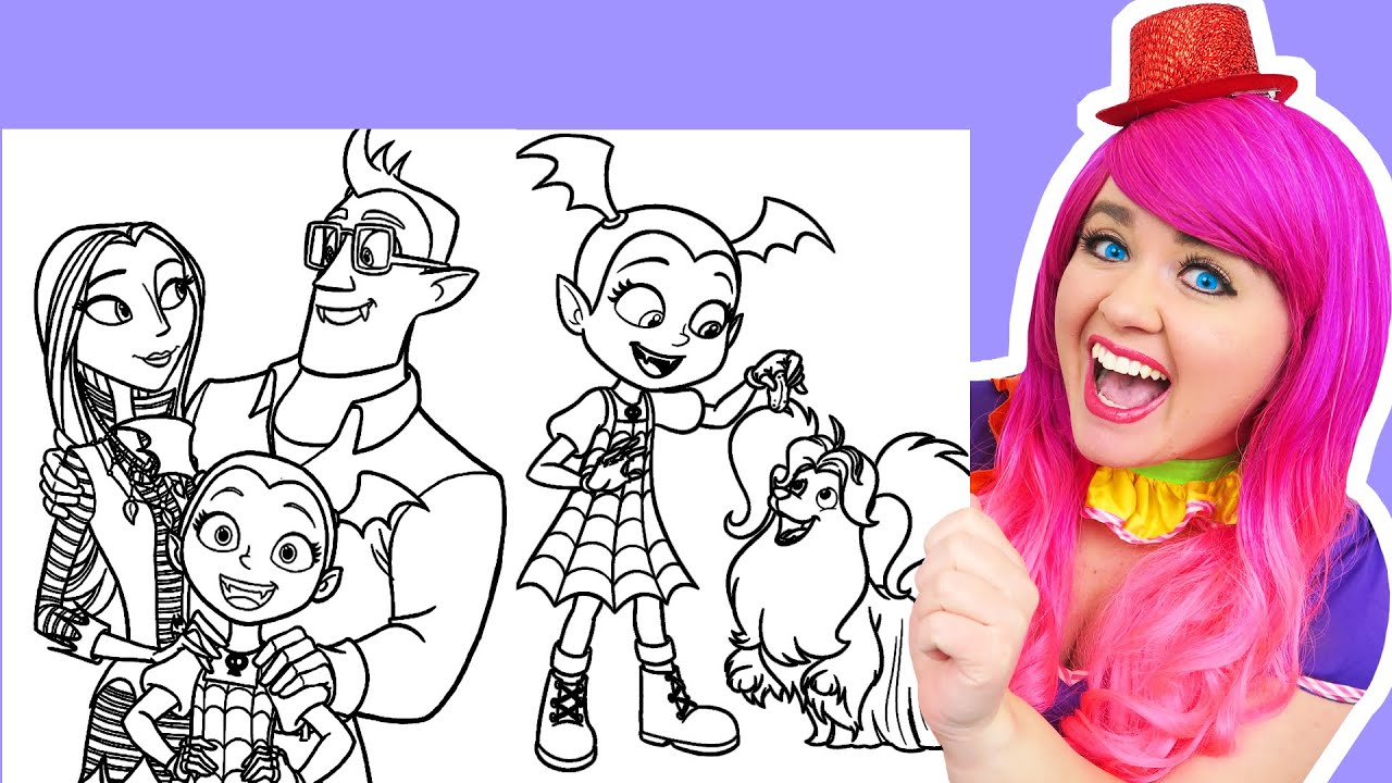 Coloring vapirina faily