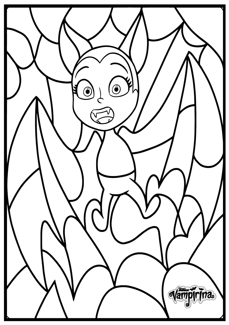Vampirina coloring pages