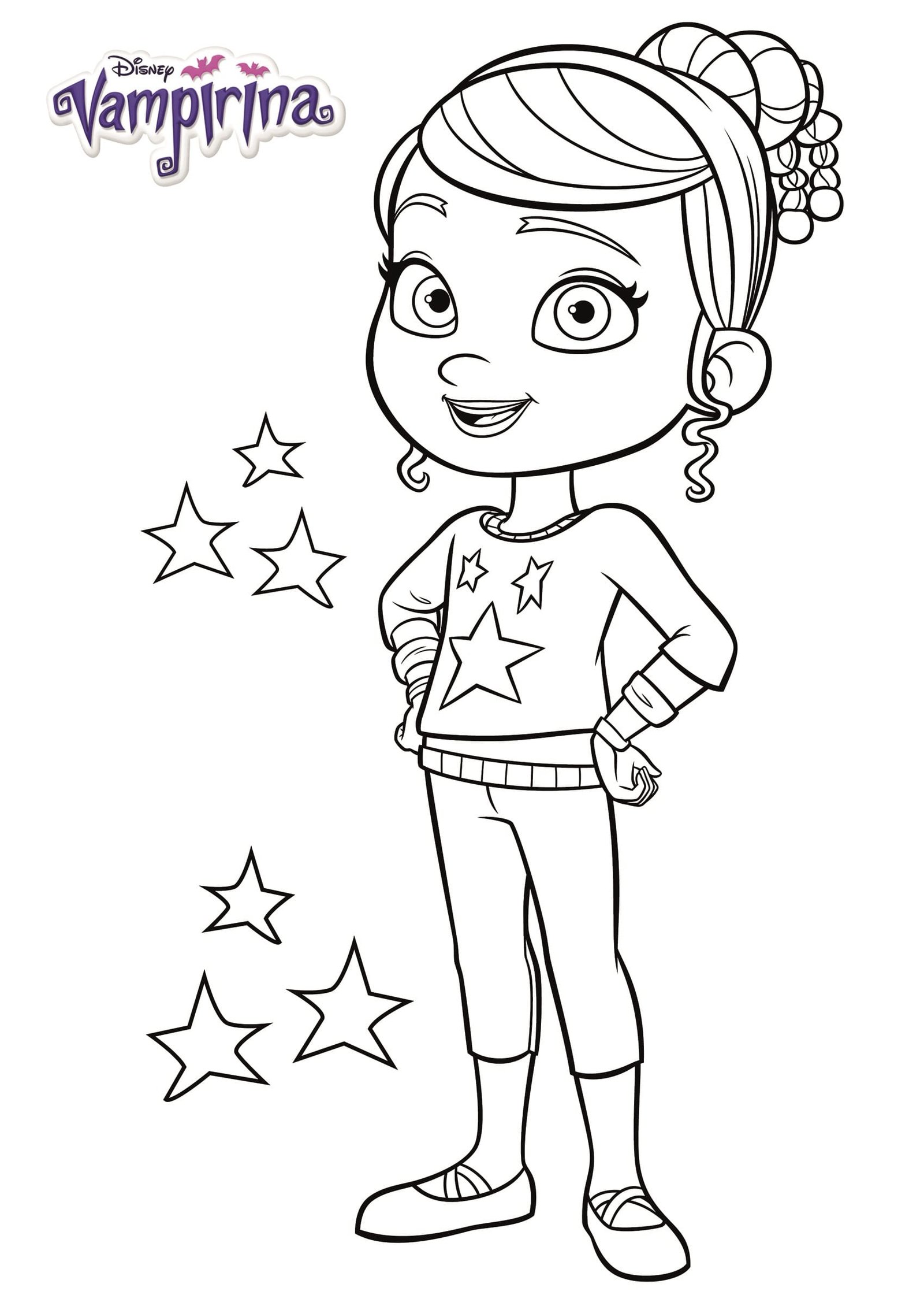 Vampirina coloring pages printable for free download