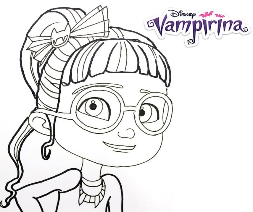 Vampirina coloring pages