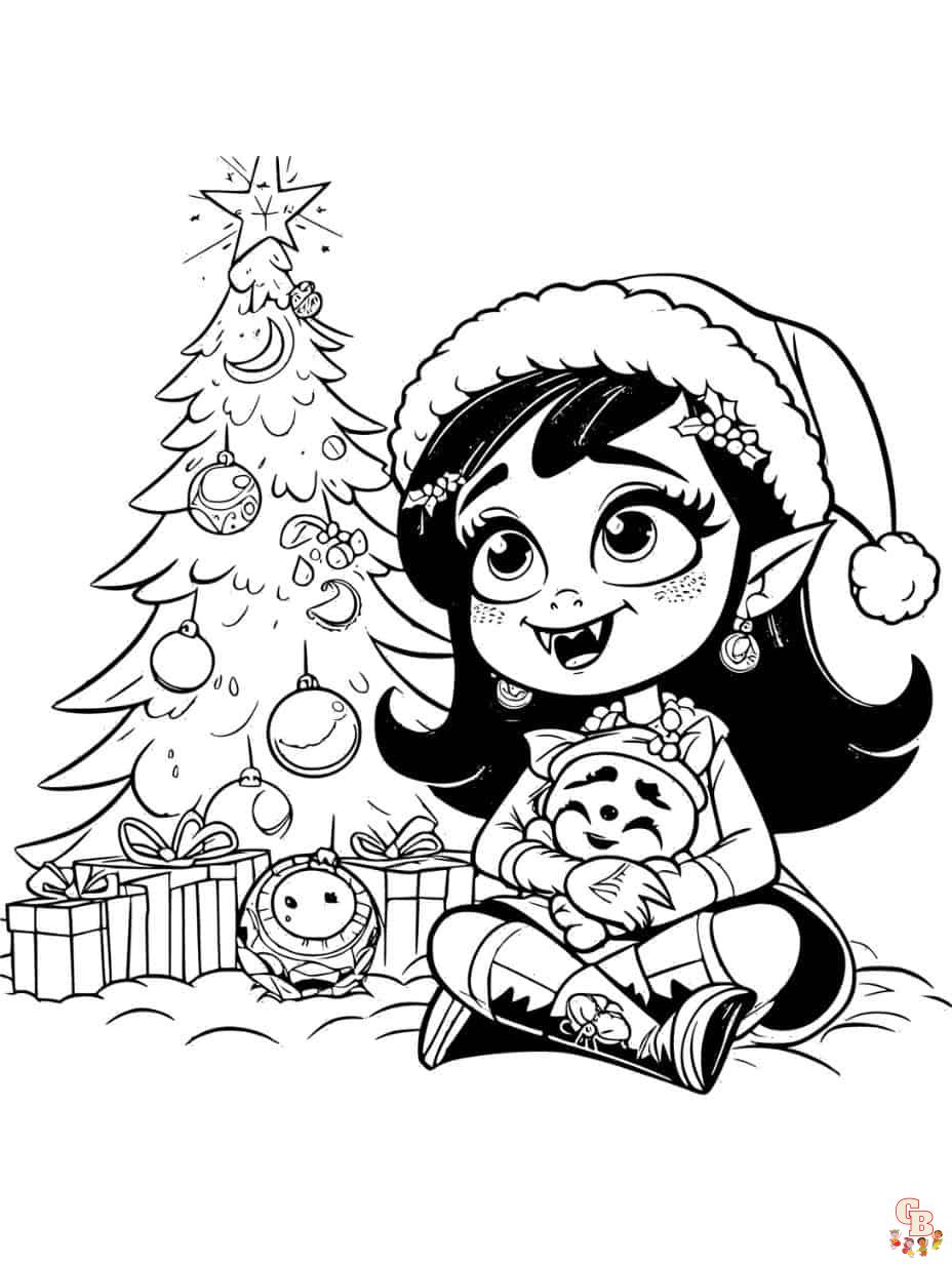 Vampirina coloring pages printable free and easy options