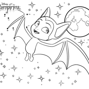 Vampirina coloring pages printable for free download
