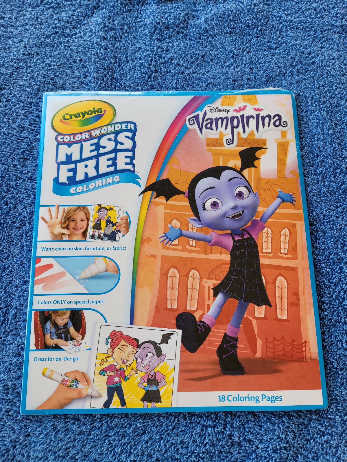 Crayola pg color wonder disney vampirina mess coloring book for sale online