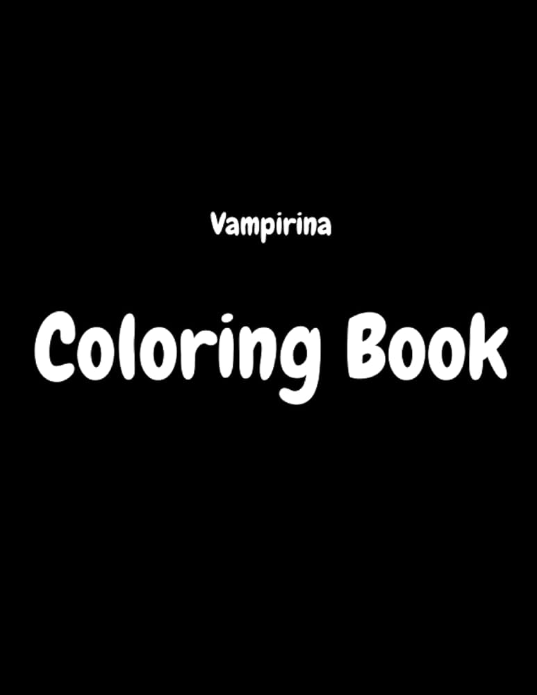 Vampirina coloring book jumbo coloring book for kids ages