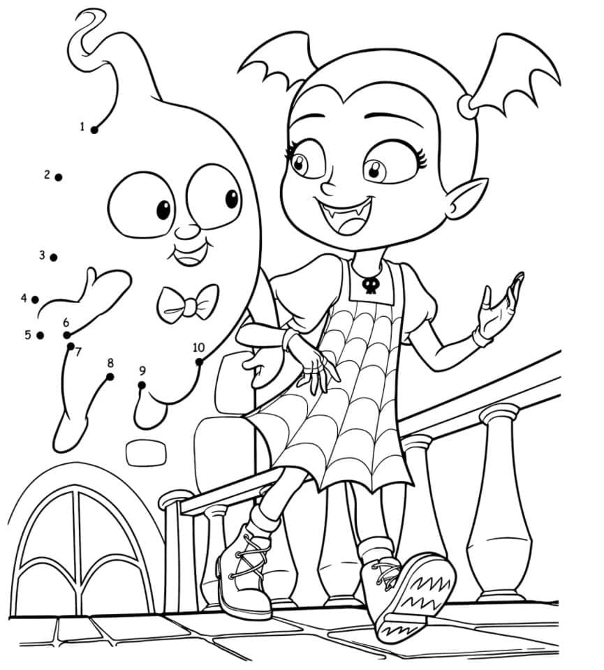 Vampirina coloring pages pictures free printable