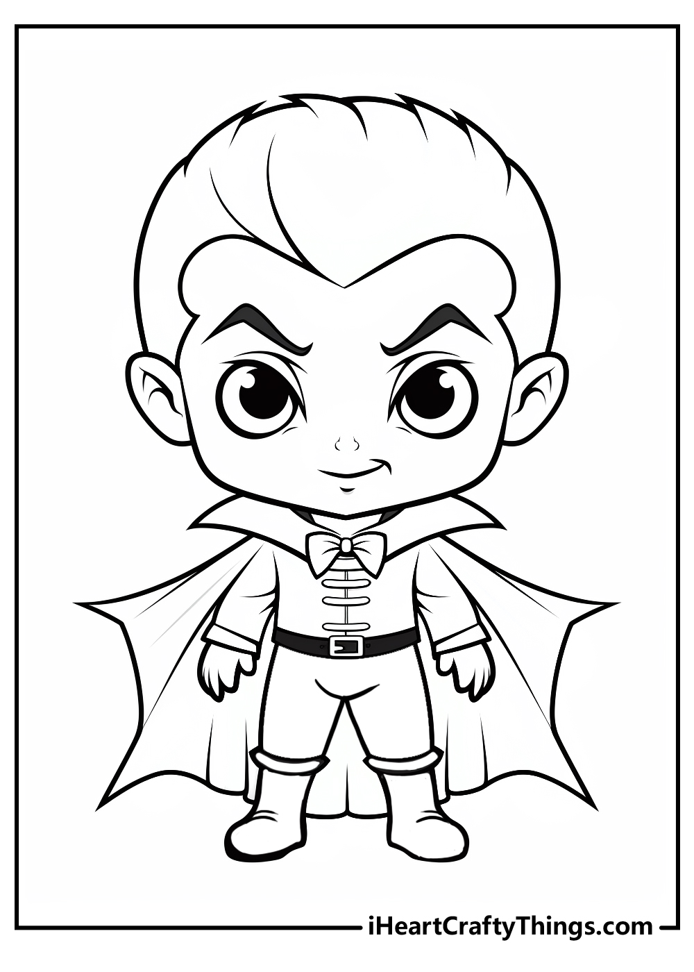 Vampire coloring pages free printables