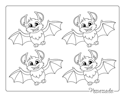 Free printable bat templates for halloween crafts