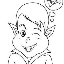 Vampire coloring pages
