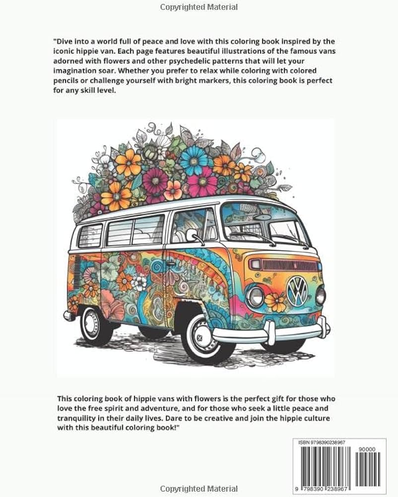 Happy hippie vans coloring book dimitrov rosen yordanov dimitrov rosen yordanov books