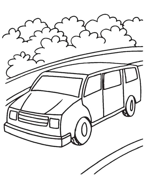 Mini van coloring page download free mini van coloring page for kids best coloring pages