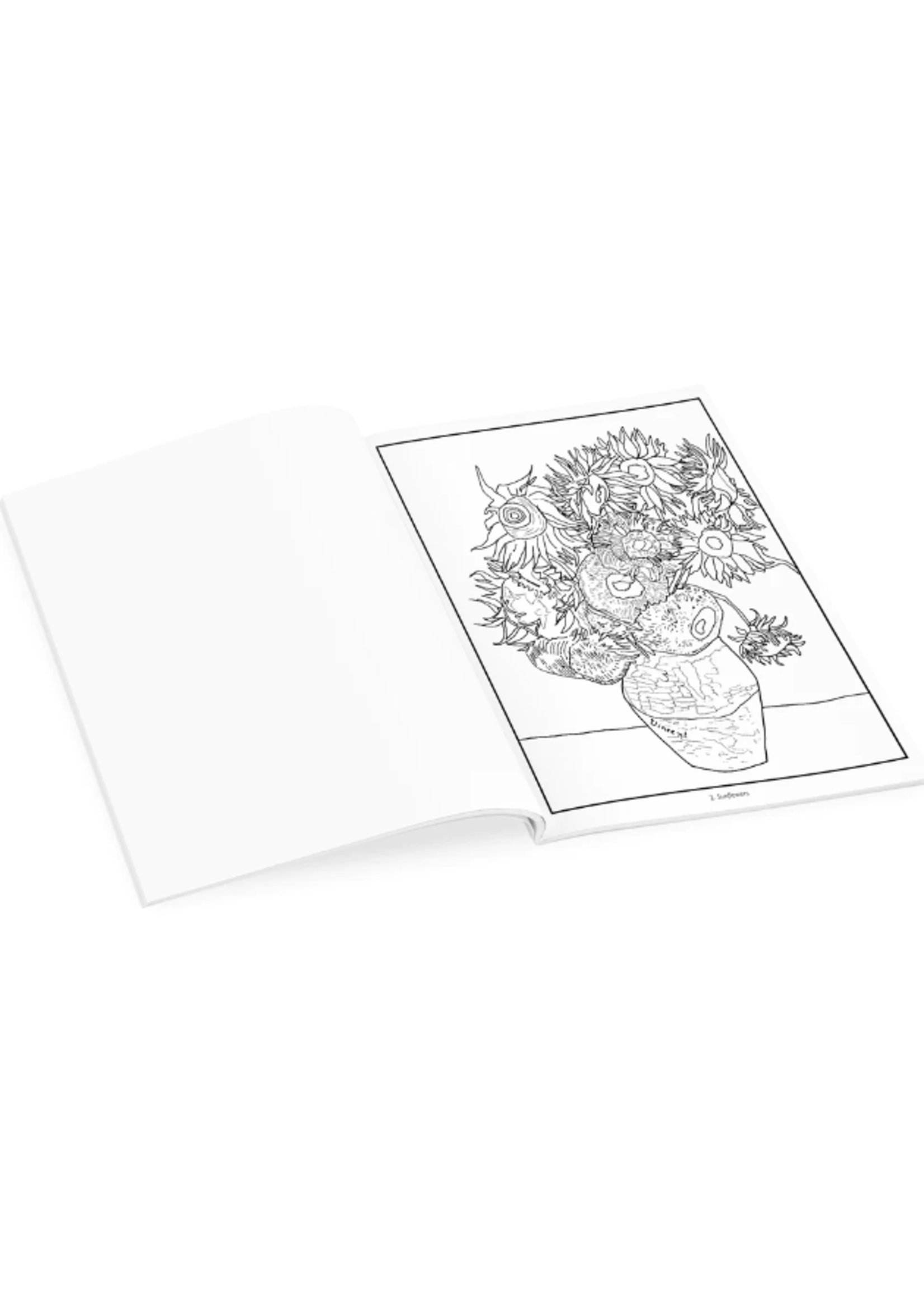 Vincent van gogh coloring book