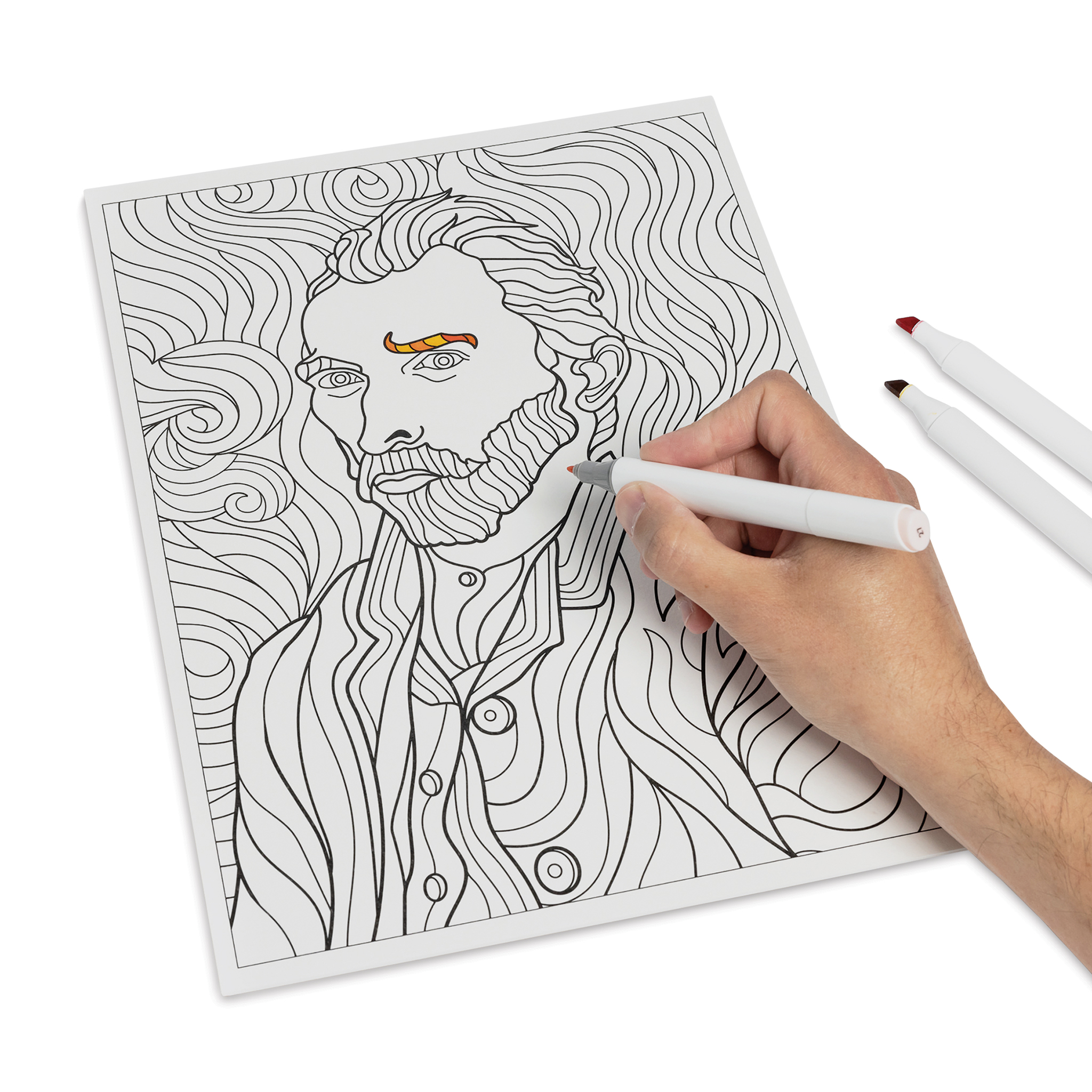 Today is art day art history coloring book